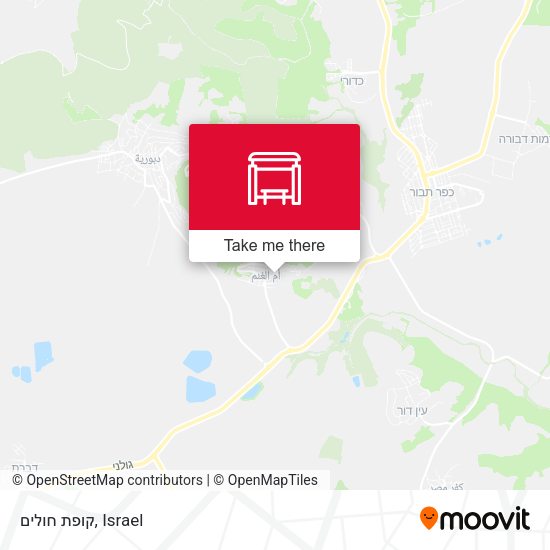 קופת חולים map