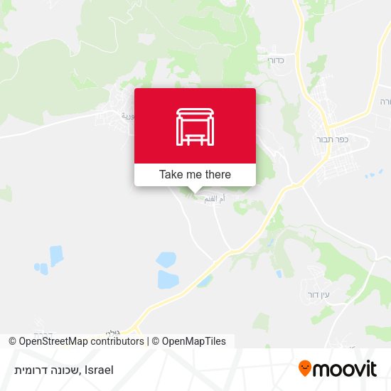שכונה דרומית map