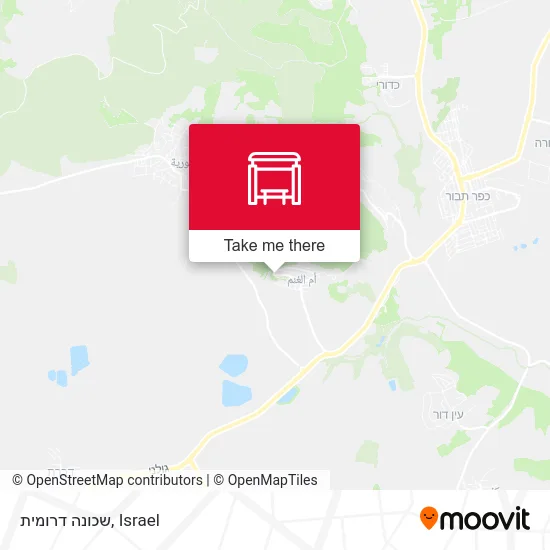 Карта שכונה דרומית