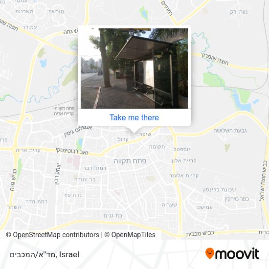 מד''א/המכבים map