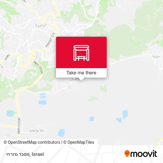 Карта מסגד מזרחי