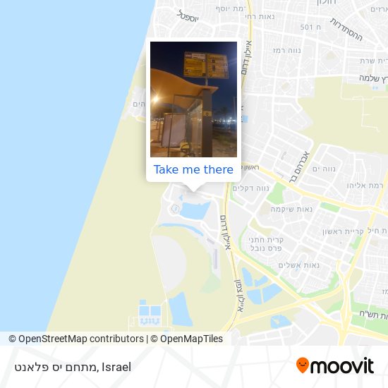 מתחם יס פלאנט map