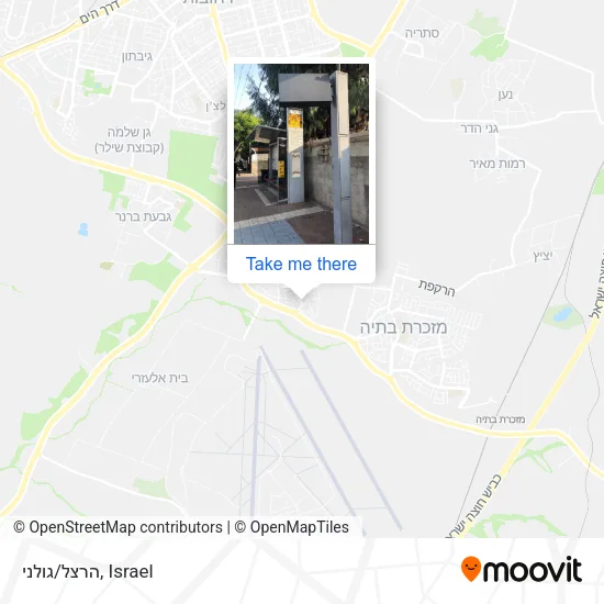Карта הרצל/גולני