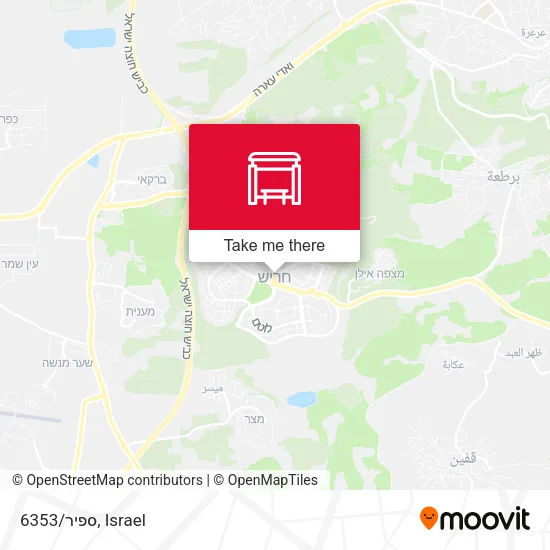 Карта 6353/ספיר
