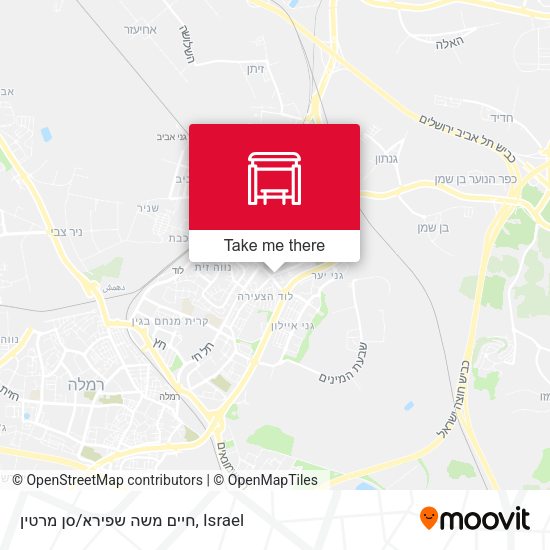 חיים משה שפירא/סן מרטין map