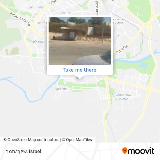 שיזף/תמר map