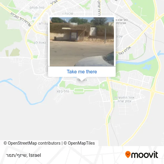 Карта שיזף/תמר