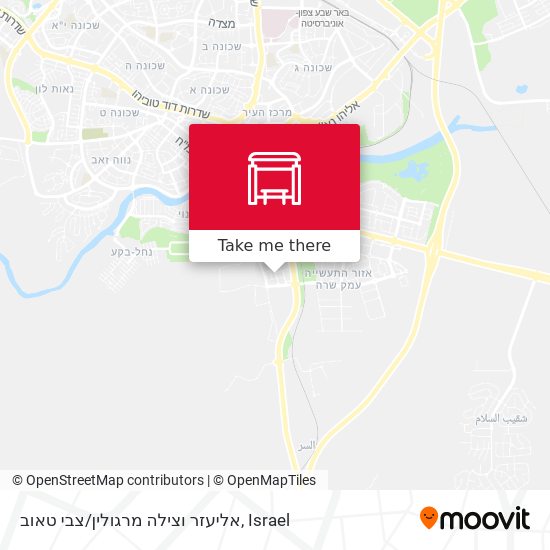 אליעזר וצילה מרגולין/צבי טאוב map