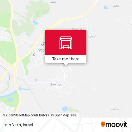 מגדל מים map