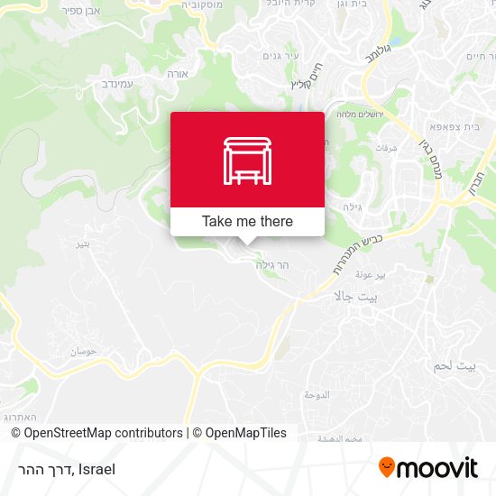 Карта דרך ההר