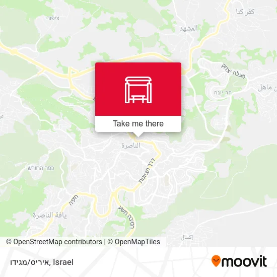 איריס/מגידו map