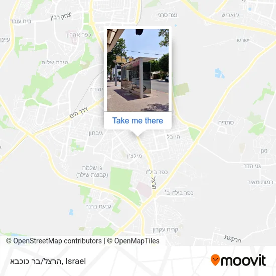 Карта הרצל/בר כוכבא