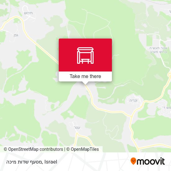 מסעף שדות מיכה map