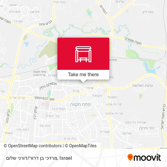 Карта מרדכי בן דרור/דורני שלום