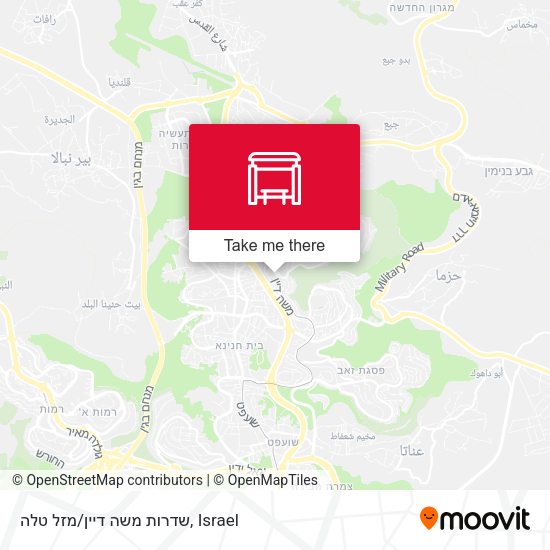 שדרות משה דיין/מזל טלה map