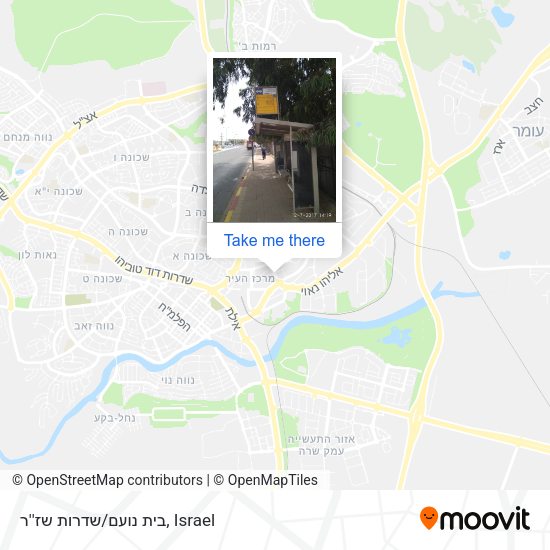 בית נועם/שדרות שז''ר map