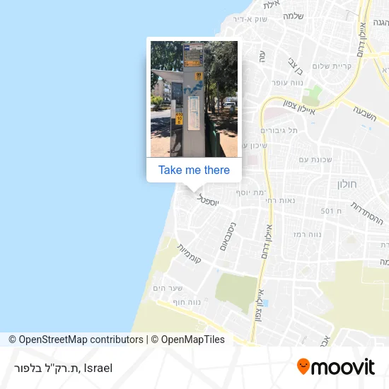 Карта ת.רק''ל בלפור