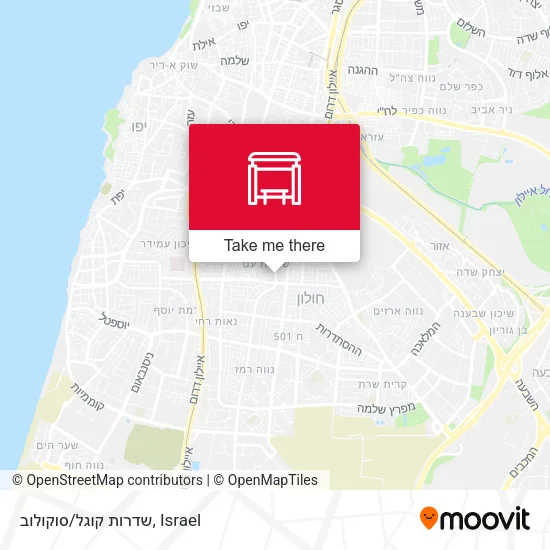Карта שדרות קוגל/סוקולוב