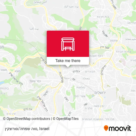 Карта נווה שמחה/סורוצקין