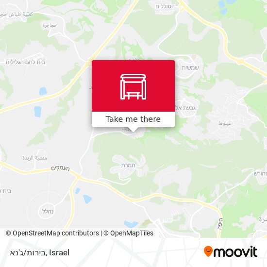 בירות/ג'נא map
