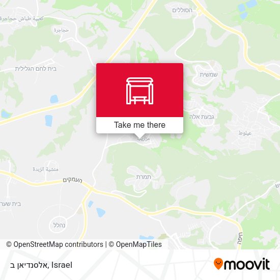 אלסנדיאן ב map