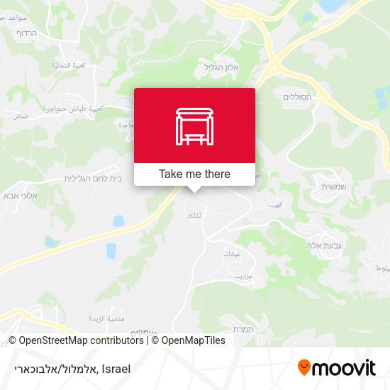 אלמלול/אלבוכארי map