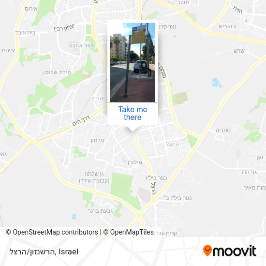 Карта הרשנזון/הרצל