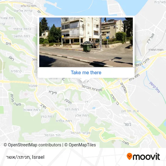 Карта חניתה/אשר