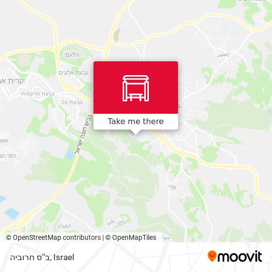ב''ס חרוביה map