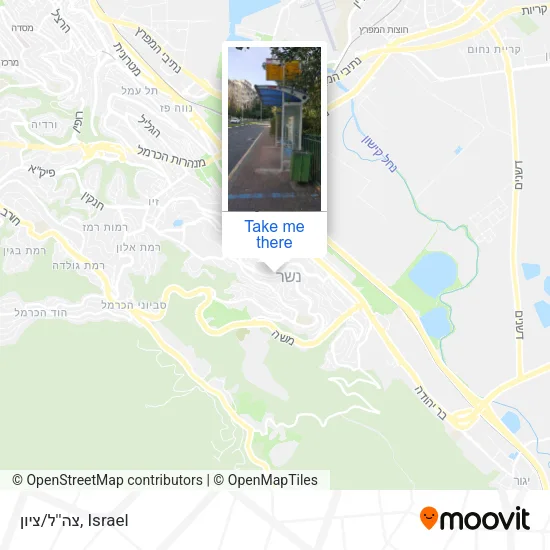 Карта צה''ל/ציון