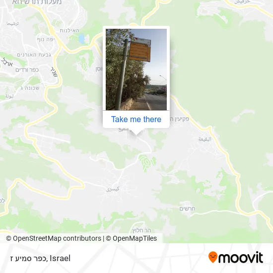 Карта כפר סמיע ז