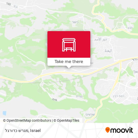 מגרש כדורגל map