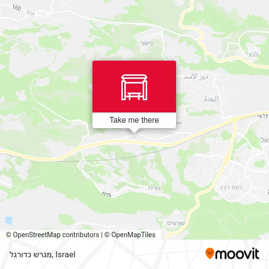 מגרש כדורגל map