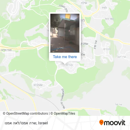 Карта שרה אמנו/לאה אמנו