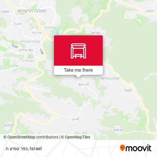 כפר סמיע ח map