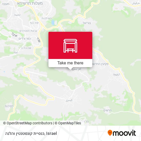 כנסיית קונסטנטין והלנה map