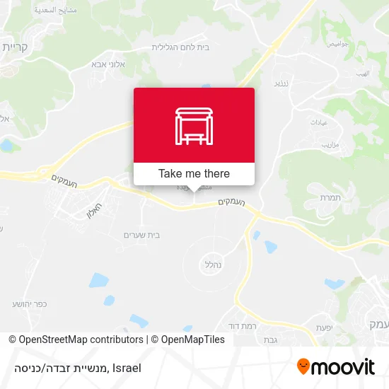 Карта מנשיית זבדה/כניסה