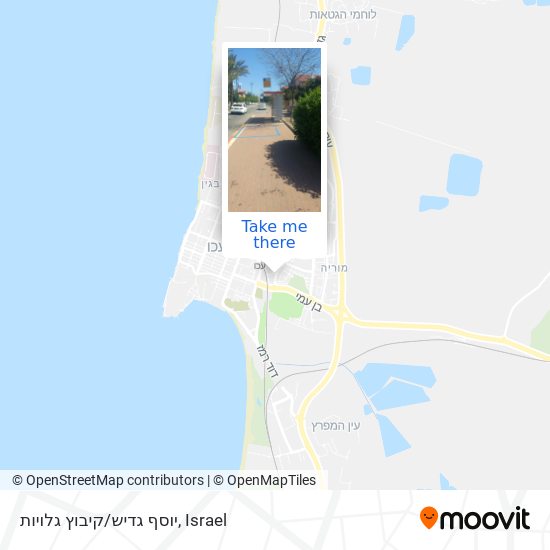 יוסף גדיש/קיבוץ גלויות map