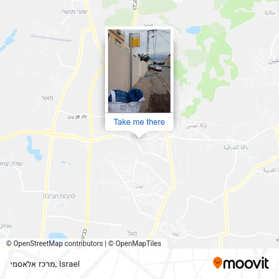Карта מרכז אלאסמי