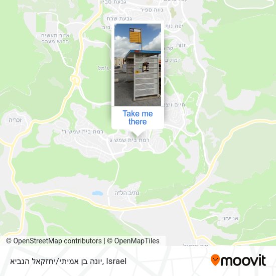 יונה בן אמיתי/יחזקאל הנביא map