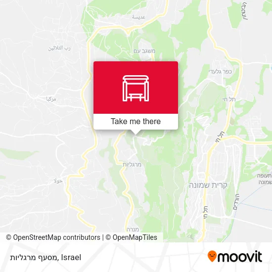 Карта מסעף מרגליות