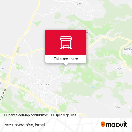 אולם ספורט דרומי map