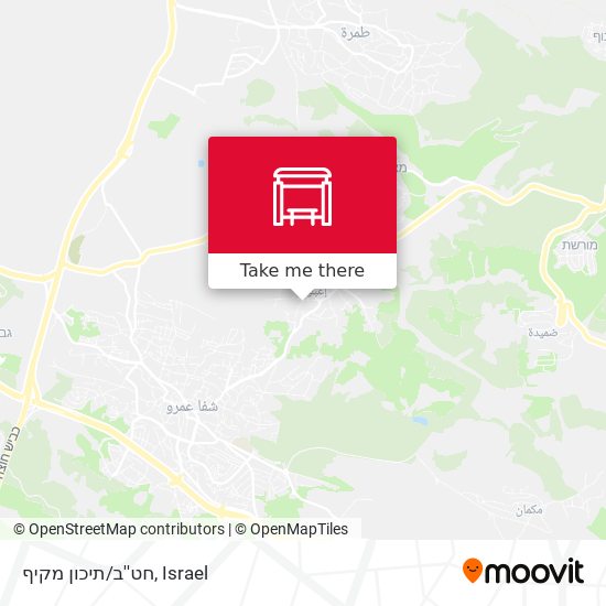 Карта חט''ב/תיכון מקיף