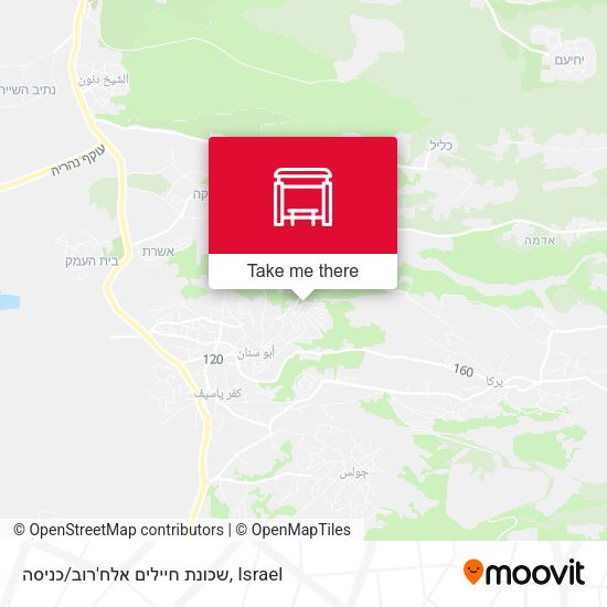 שכונת חיילים אלח'רוב/כניסה map