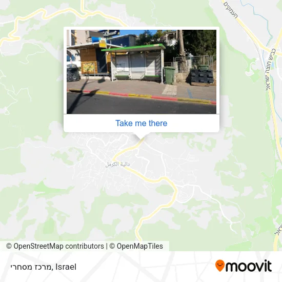Карта מרכז מסחרי