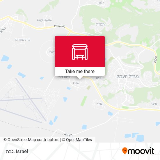 Карта גבת