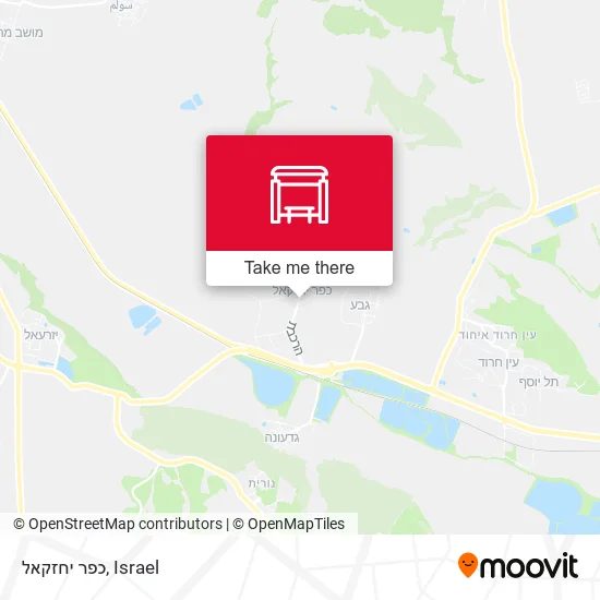 Карта כפר יחזקאל