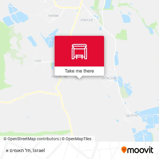 Карта תל תאומים א