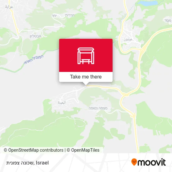 Карта שכונה צפונית