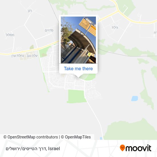 דרך הטייסים/ירושלים map